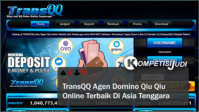 TransQQ Agen Domino Qiu Qiu Online Terbaik Di Asia Tenggara